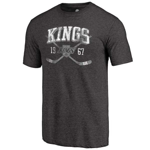 Los Angeles Kings Fanatics Branded Black Vintage Collection Line Shift Tri Blend T-Shirt,We sell and wholesale Los Angeles Kings Fanatics Branded Black Vintage Collection Line Shift Tri Blend T-Shirt on line form chian!